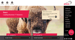 Desktop Screenshot of bison-group.com